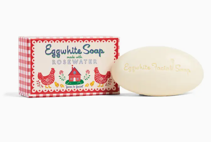 Eggwhite & Rosewater Facial Soap