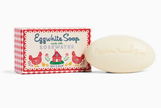 Eggwhite & Rosewater Facial Soap