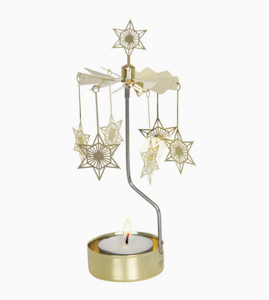 Angel Chime Rotary Candle Holder