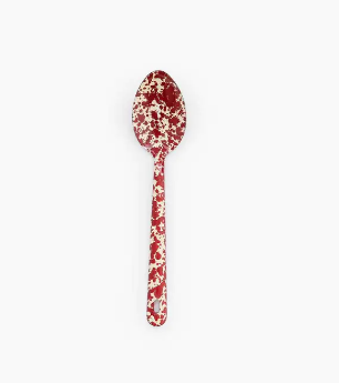 Splatter Enamelware Large Spoon