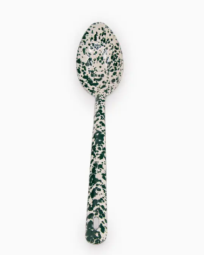 Splatter Enamelware Large Spoon