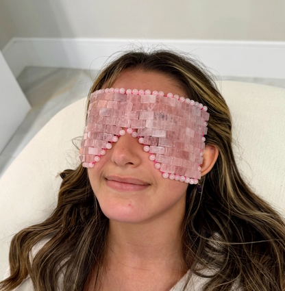 Rose Quartz Eye Mask