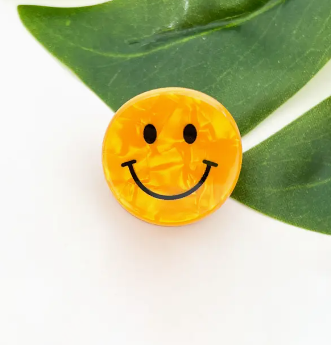 Tiny Smiley Face Clip
