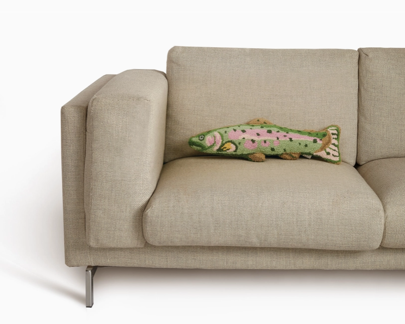 Fish Shaped Hook Pillow