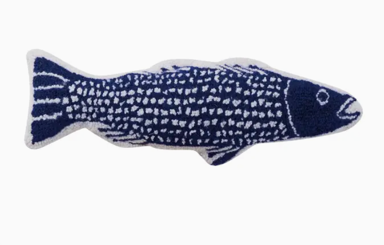 Fish Shaped Hook Pillow