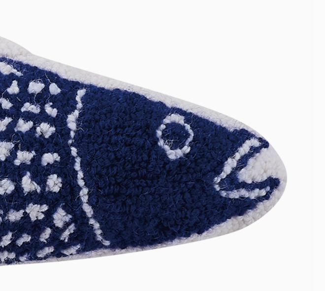 Fish Shaped Hook Pillow