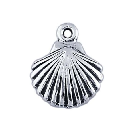 Sterling Silver Shell Charm
