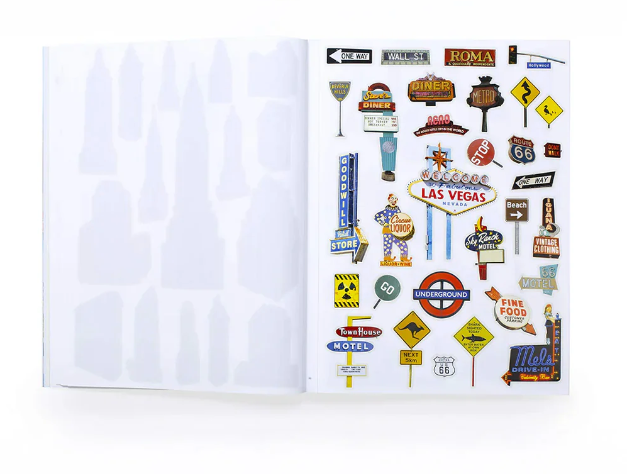 Things to Cut Out and Collage Book