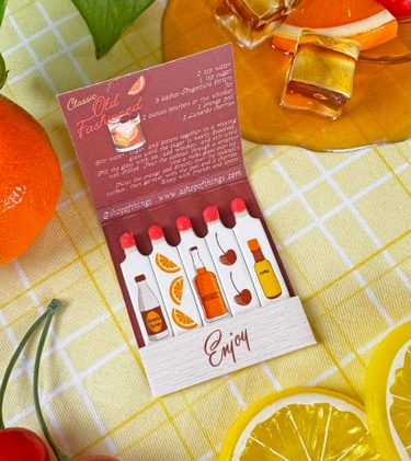 Old Fashioned Matchbook