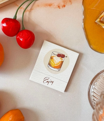 Old Fashioned Matchbook