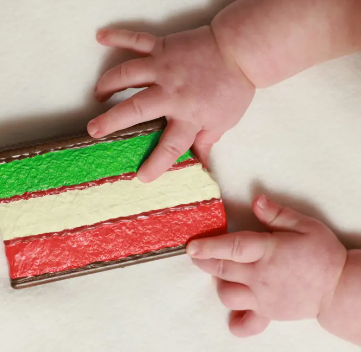 Rainbow Cookie Baby Teether