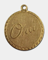 Vintage Oui Charm