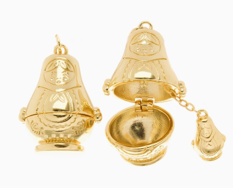 Matryoshka Nesting Doll Charm