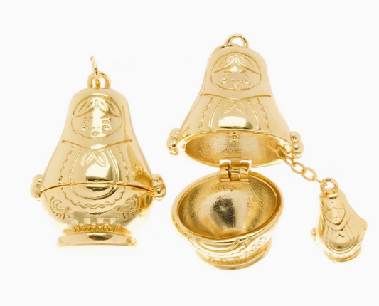 Matryoshka Nesting Doll Charm