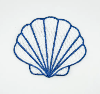 Shell, iron on patch