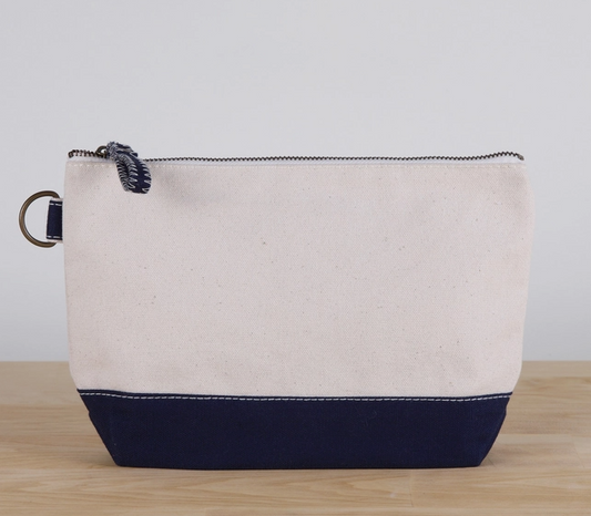 Canvas Zip Pouches