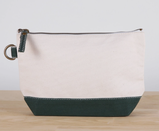 Canvas Zip Pouches