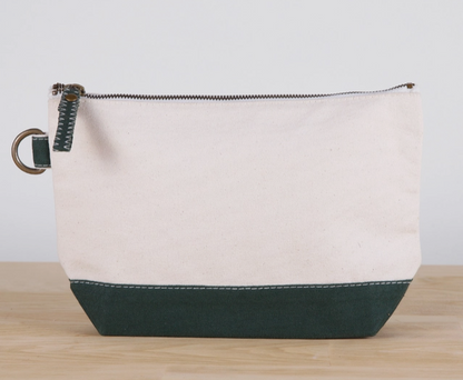 Canvas Zip Pouches