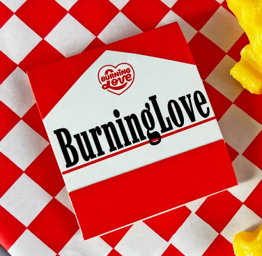 Burning Love Cigarette Matchbooks