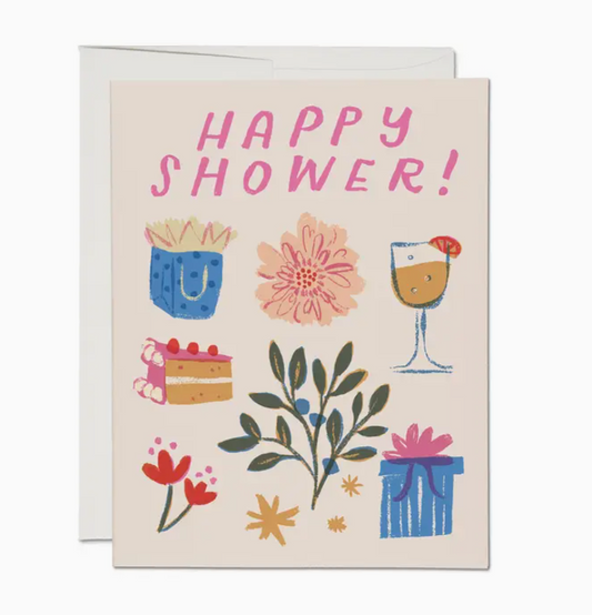 Greeting Card "Happy Shower!"