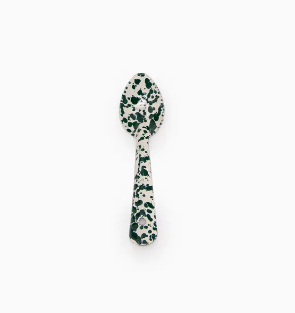 Splatter Enamelware Small Spoon