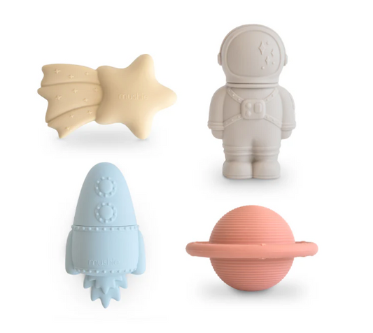 Mushie Outer Space Bath Play Set