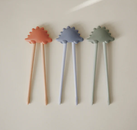 Mushie Kids Dino Training Chopsticks