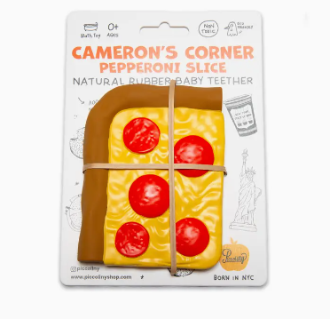 Cameron's Corner Pepperoni Slice Teether