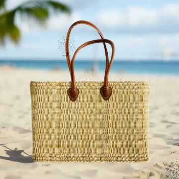 Basket Reed Market Bags