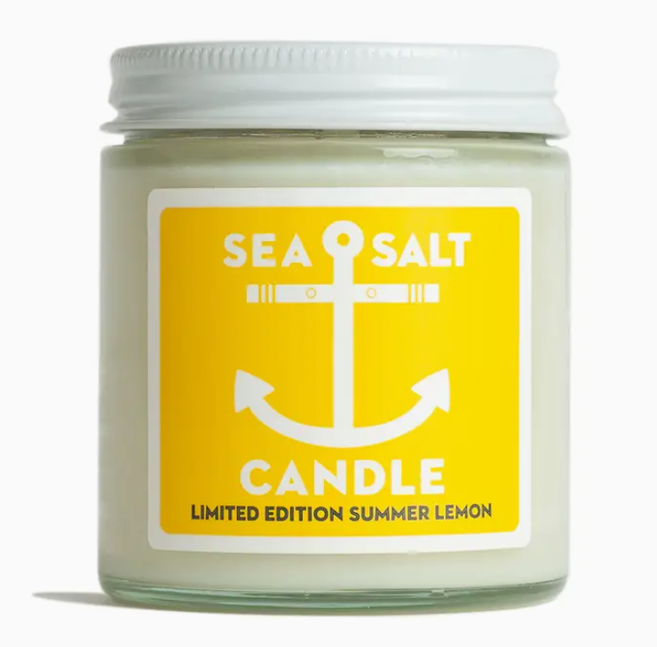 Lemon Sea Salt Candle 4oz