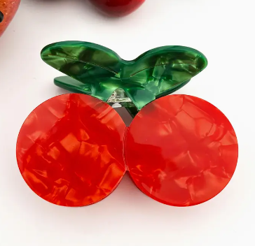Cherry Hair Claw Clip