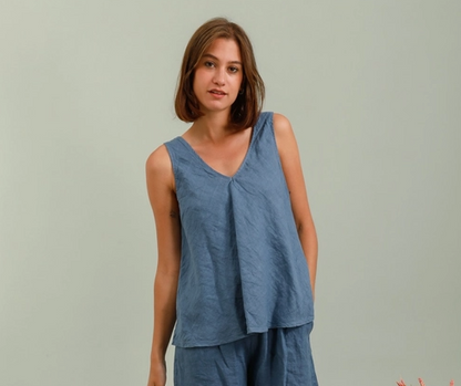 Linen Tank Top