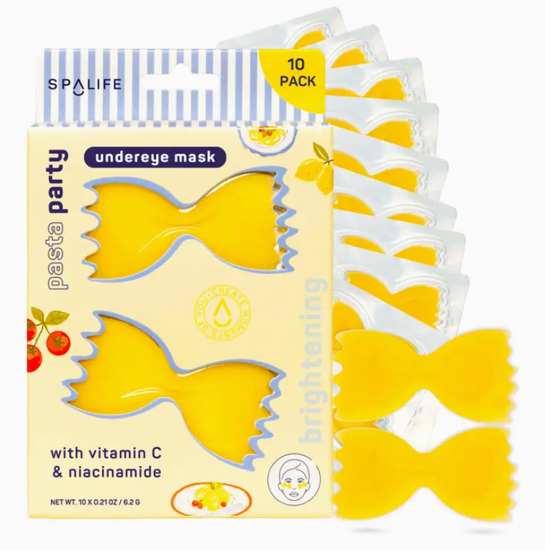 Bow Tie Pasta Under Eye Patches