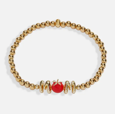 Mom Tomato Stretch Bracelet