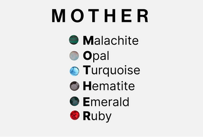 Mother Hidden Message Acrostic Bracelet