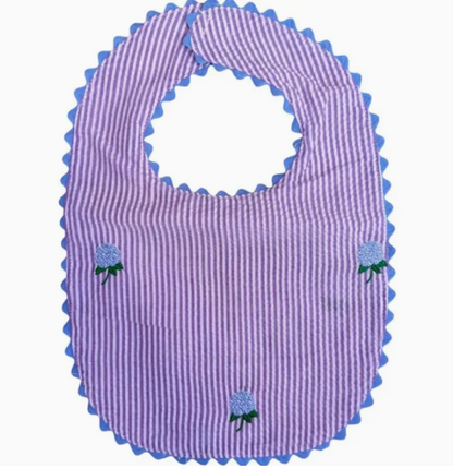 Seersucker Cotton Bibs