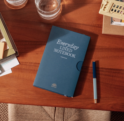Lined Leather Notebook
