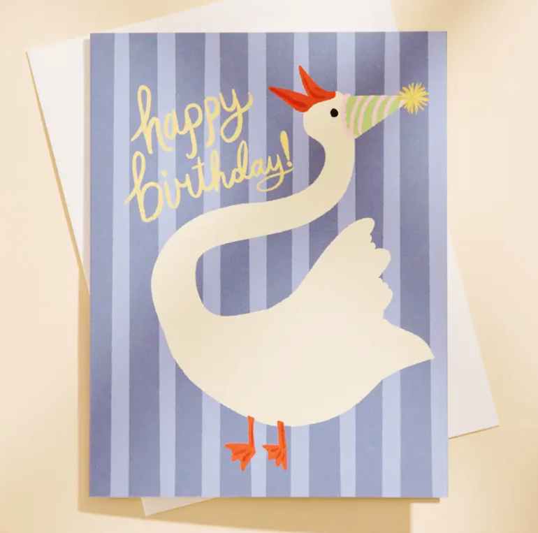 Silly Goose Birthday, greeting card