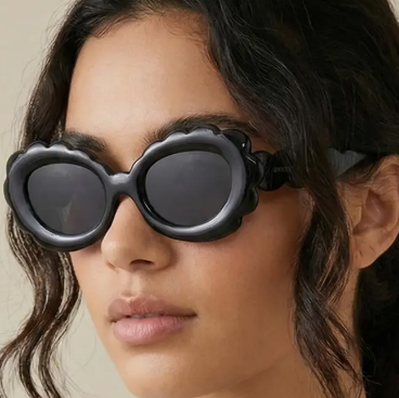 Scalloped Polarized Sunglasses