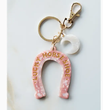 Lucky Horseshoe Bag Charm