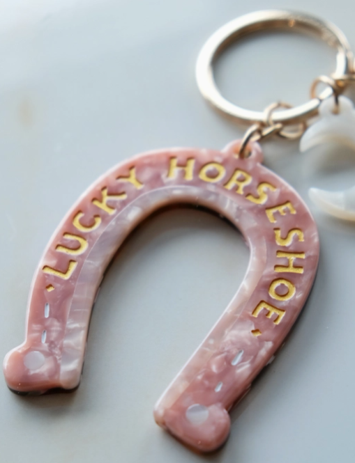 Lucky Horseshoe Bag Charm