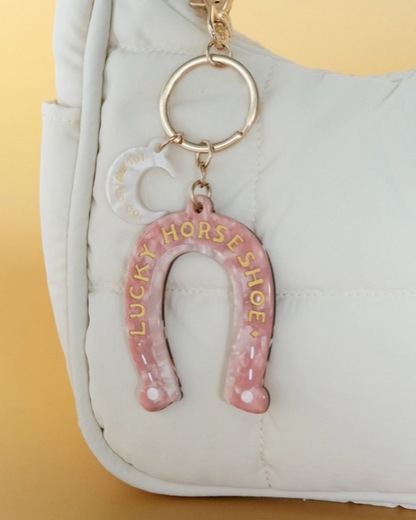 Lucky Horseshoe Bag Charm