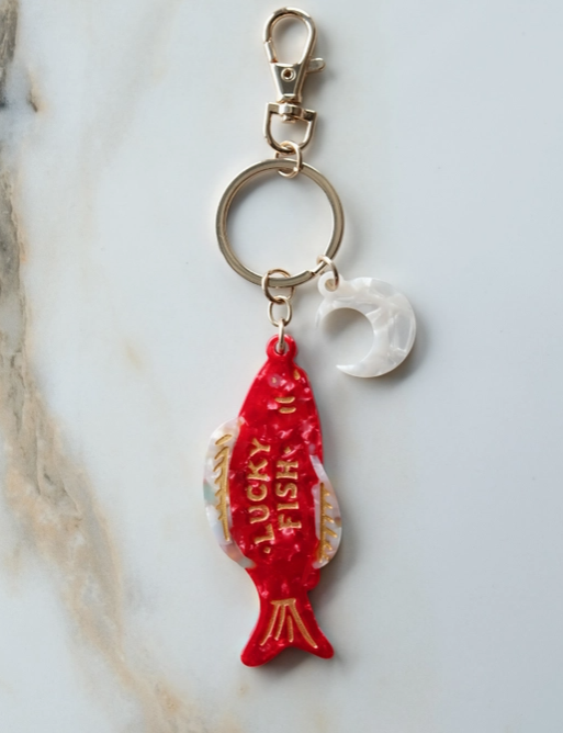 Lucky Fish Bag Charm