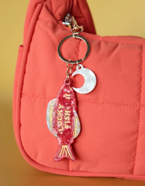 Lucky Fish Bag Charm