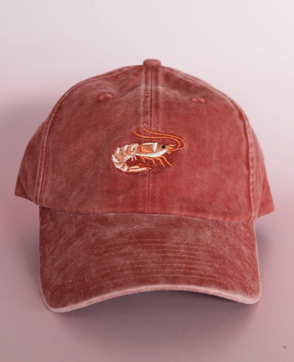 Embroidered Shrimp Hat
