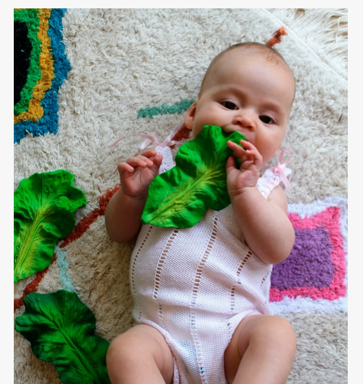 Kale Baby Teether