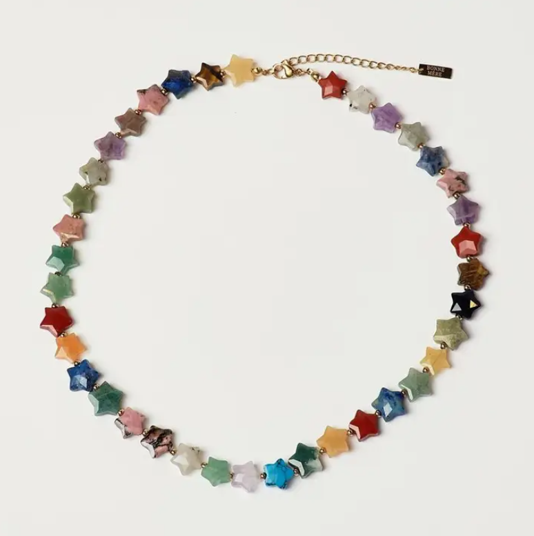 Lucky Stars Gemstone Necklace