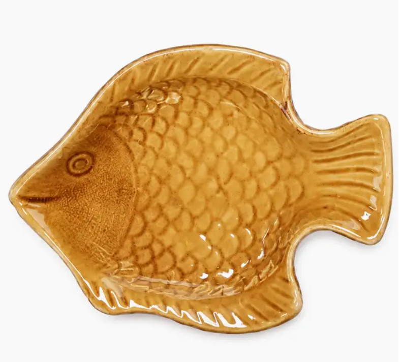 Mini Golden Ceramic Fish