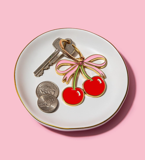Cherries Keychain