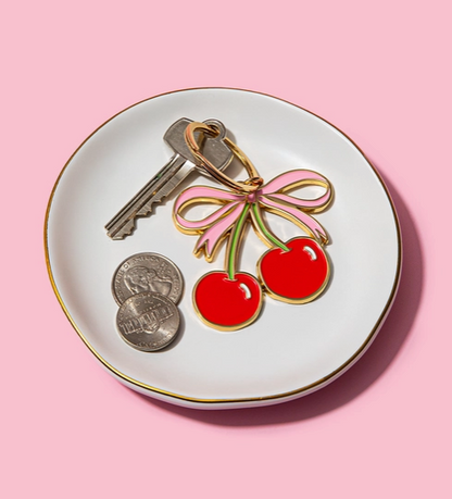 Cherries Keychain